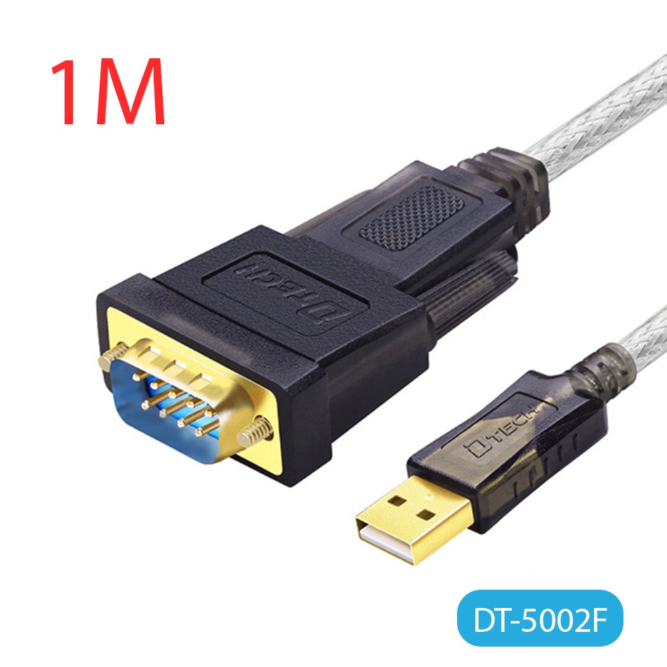 Tổng hợp USB to COM RS232 RS485 Dtech chính hãng chip PL2303 FTDI cho máy tính, Laptop, máy công nghiệp, lập trình