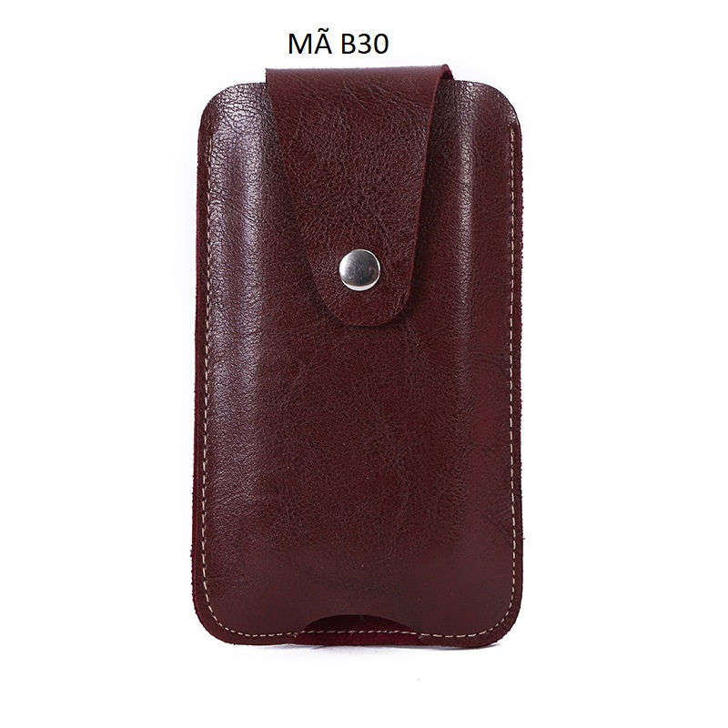 Bao da điện thoại đeo thắt lưng Mã B30