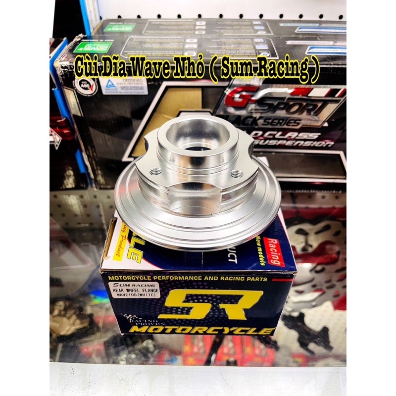 Cùi dĩa sau nhôm CNC chính hãng SUM Racing dành cho Ex150 , Ex 2010 ,WINNER, SONIC, RAIDER, SATRIA, SISIUS, WAVE NHỎ