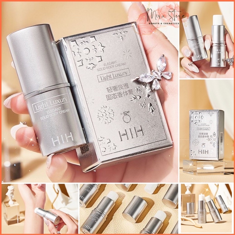 NƯỚC HOA KHÔ DẠNG SÁP (Hộp Bạc)