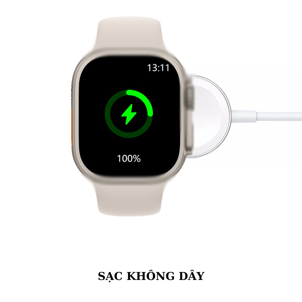 Đồng Hồ Thông Minh Watch Ultra Nghe Gọi, Hiện Thông Báo Tin Nhắn, Theo Dõi Sức Khỏe, Hỗ Trợ Thể Thao- LC DESIGN | BigBuy360 - bigbuy360.vn