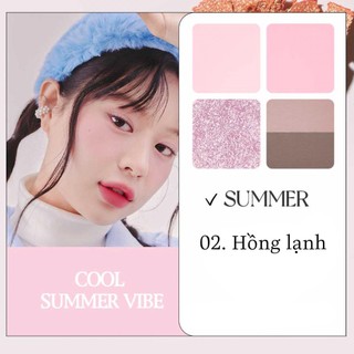 [4 ô] Bảng mắt Peripera Ink Pocket Shadow Palette