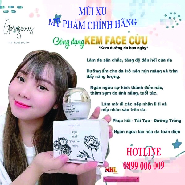 KEM CỪU NGÀY GORGEOUS CHÍNH HÃNG 100%