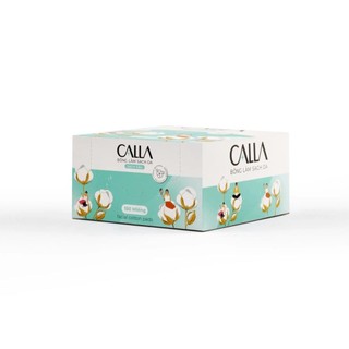 Bông tẩy trang CALLA hạt massage gói 80 miếng