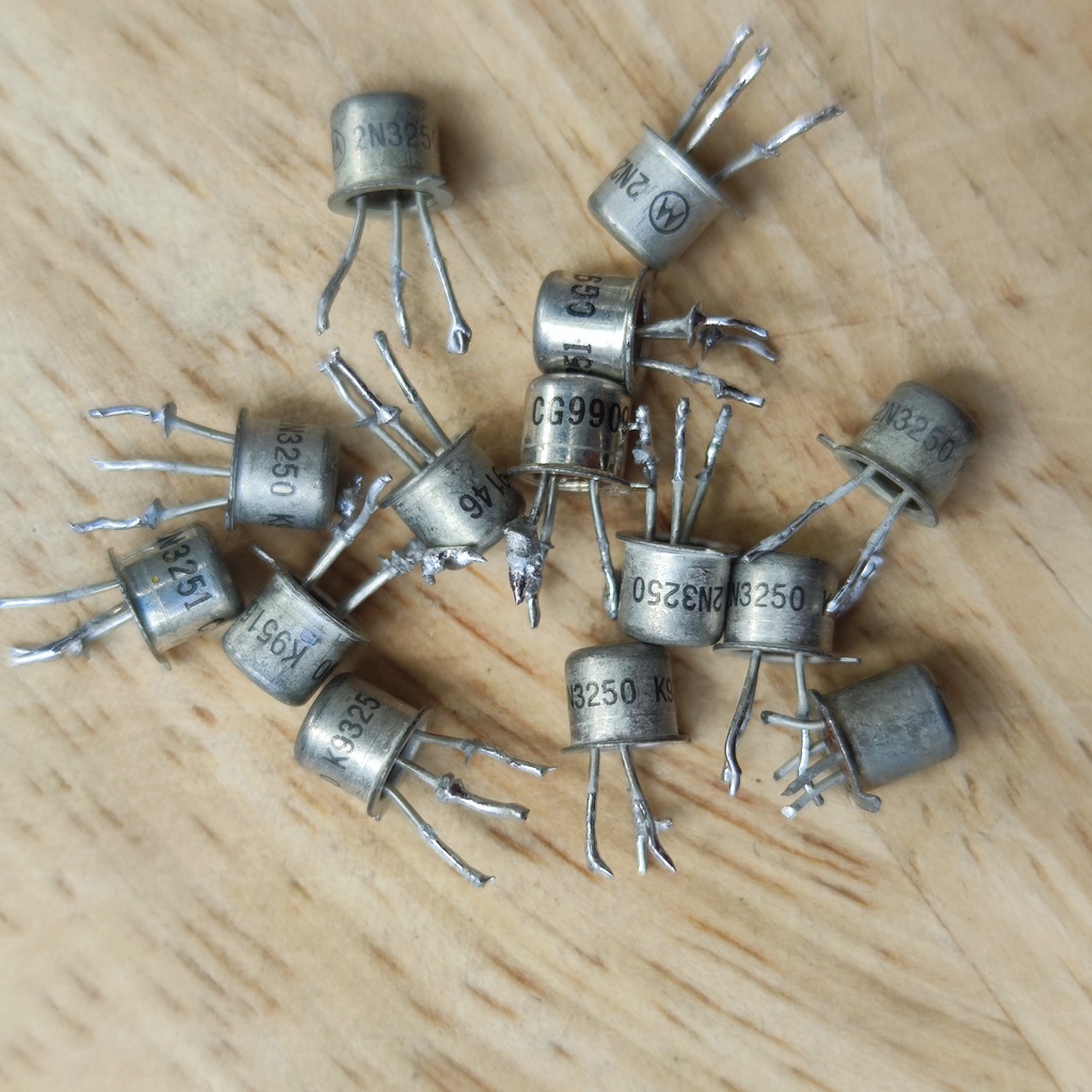 Sò MOTOROLA 2N3250 và 2N3251 thay thế cho 2N3906 trong JLH 1969 và JLH1996