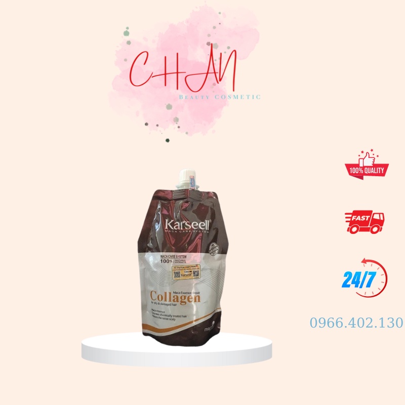 KEM Ủ TÓC COLLAGEN KASELL 500ML - Hàng công ty