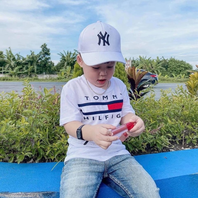 🌼  Áo Phông Tommy Xịn Sò Cho Bé Trai Bé Gái Size 90-150  mẹ mặc đôi với con được