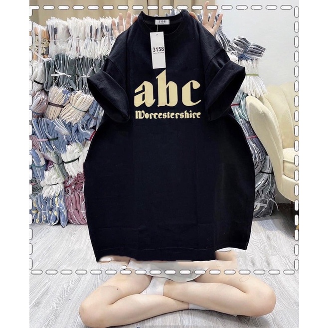 Áo phông chữ abc DA6