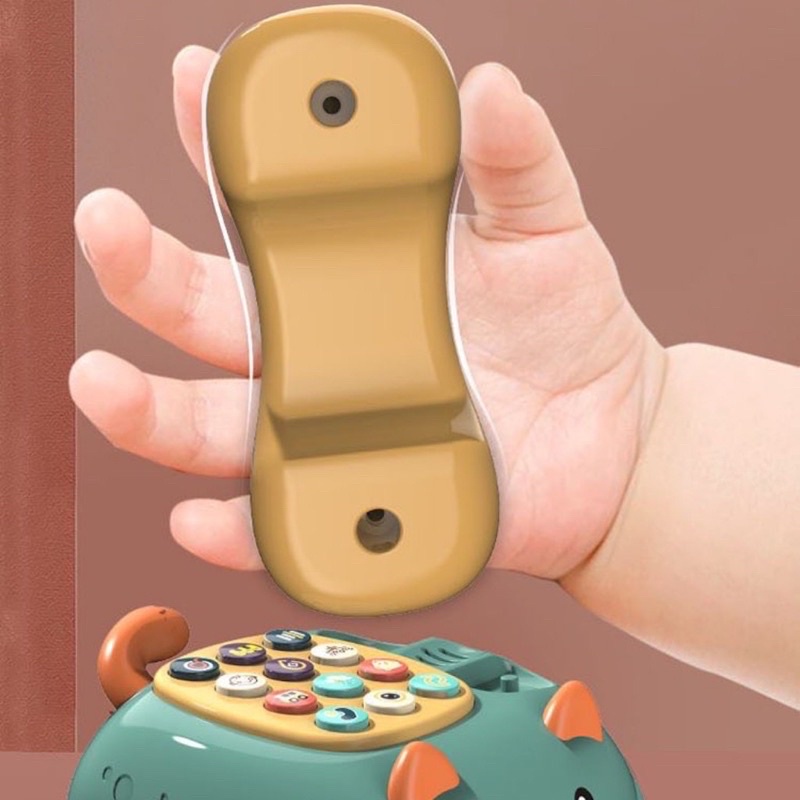 Điện Thoại Đồ Chơi Phát Nhạc Cho Bé, Đồ Chơi Điện Thoại Mô Hình Oto Giáo Dục Tư Duy