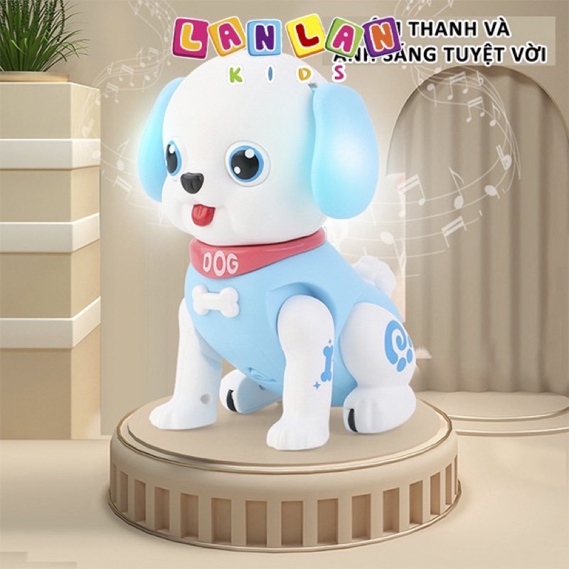 Đồ chơi chú chó đi chuyển phát nhạc FUN DOG đáng yêu , chú chó đầu lắc theo nhạc và đi chuyển