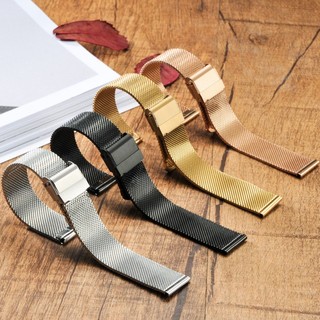 Dây Đồng Hồ Thép Lưới Cao Cấp cỡ 20mm màu TRẮNG (tặng kèm dụng cụ tháo dây 2 chốt)