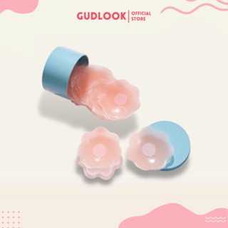 Miếng Dán Ngực Silicon GUDLOOK Hộp 10 Miếng Dán Ngực Siêu Chắc Sử Dụng Được Nhiều Lần