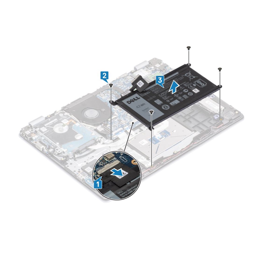 Pin dell Vostro 3480