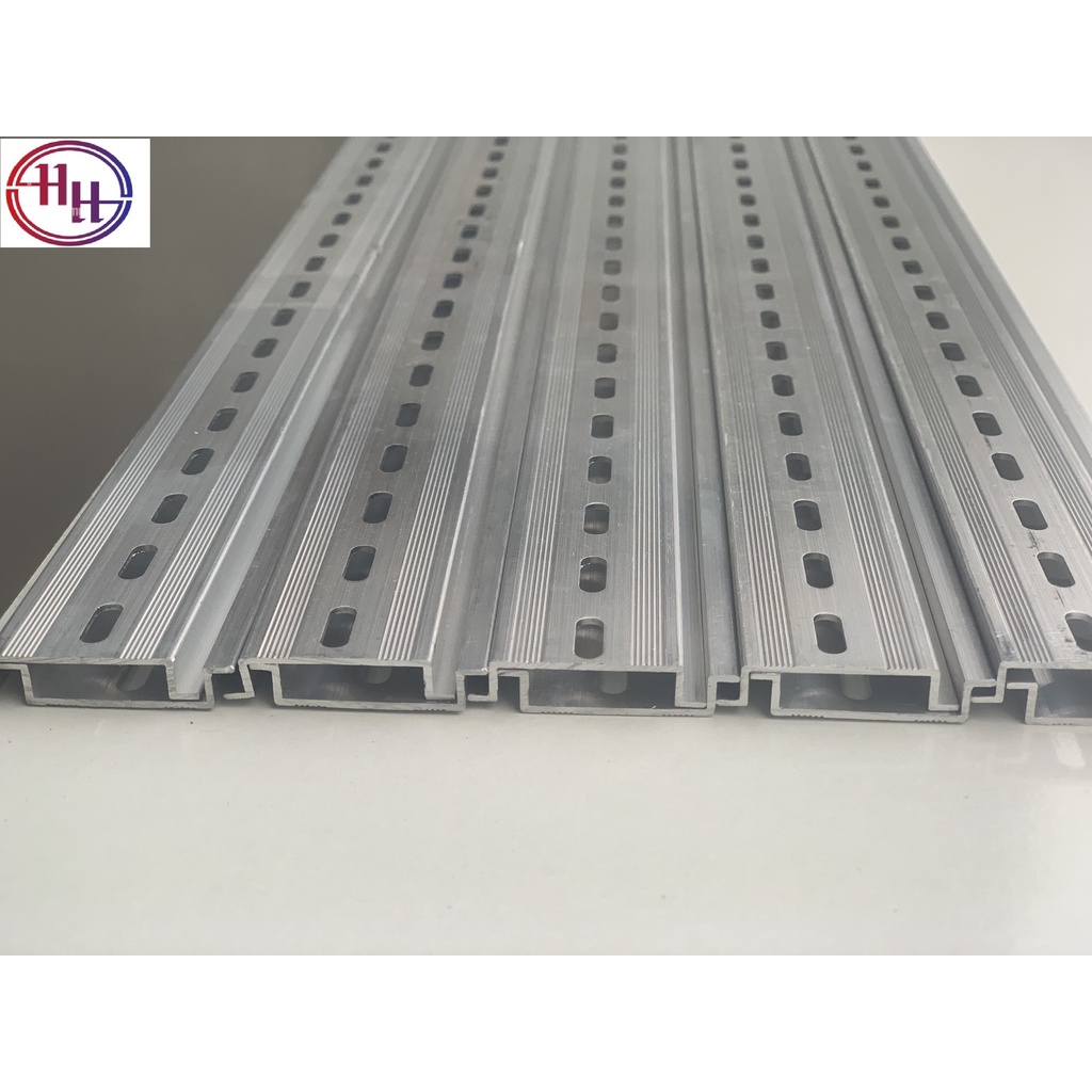 Thanh ray nhôm gài aptomat loại tốt dày 1.2mm