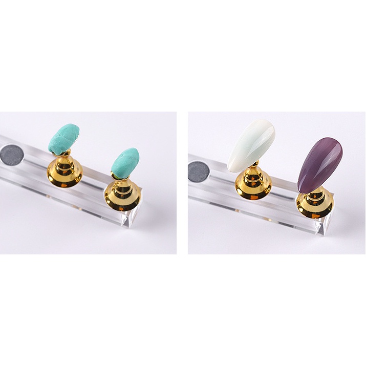 Đế đỡ luyện tập làm nail nhựa nam châm - ĐẾ QUÂN CỜ