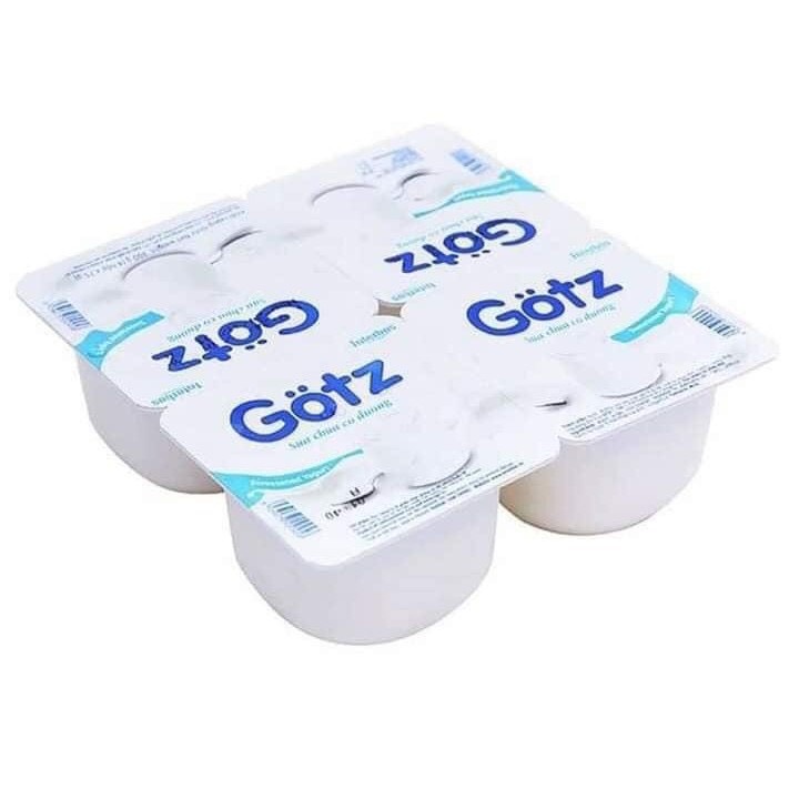 Sữa Chua Gotz, Thùng 48 Hộp Sữa Chua Gotz Hàng Công Ty Date Mới Nhất Thị Trường, Được Làm Hoàn Toàn Từ Men Tự Nhiên