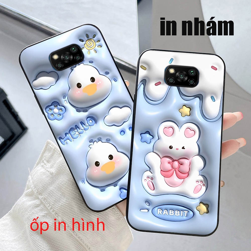 Ốp lưng Xiaomi poco x3 / poco x3 pro / poco m3 / pocophone f1 in hình 3d mẫu hoa quả mới nhất