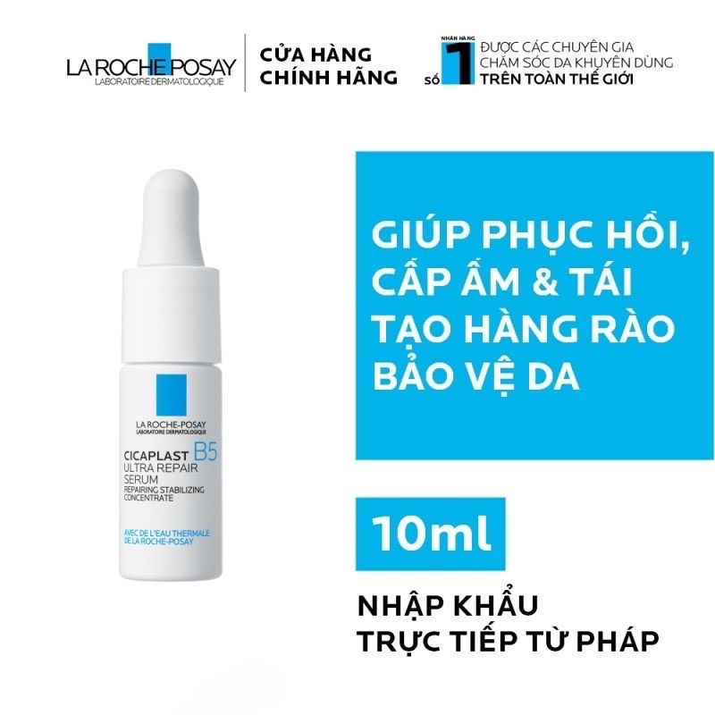 Tinh chất B5 La Roche-Posay Cicaplast B5 Ultra Repair serum Minisize 10ml