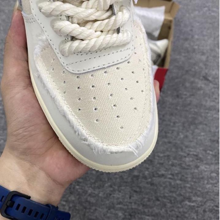 Giày AF1 dây thừng, Giày thể thao Air force 1 dây trạc độc lạ phối đồ nam nữ hot trend bản đẹp-NT