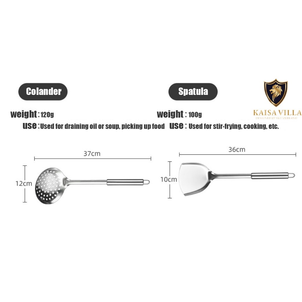 Bộ Dao Nhà Bếp 11 Món Inox Chống Gỉ Siêu Sắc Bén Siêu Bền Kaisa Villa KV9904