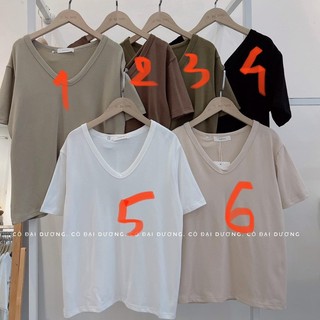 Áo Phông Cổ Tim Trơn Sunrise 7915