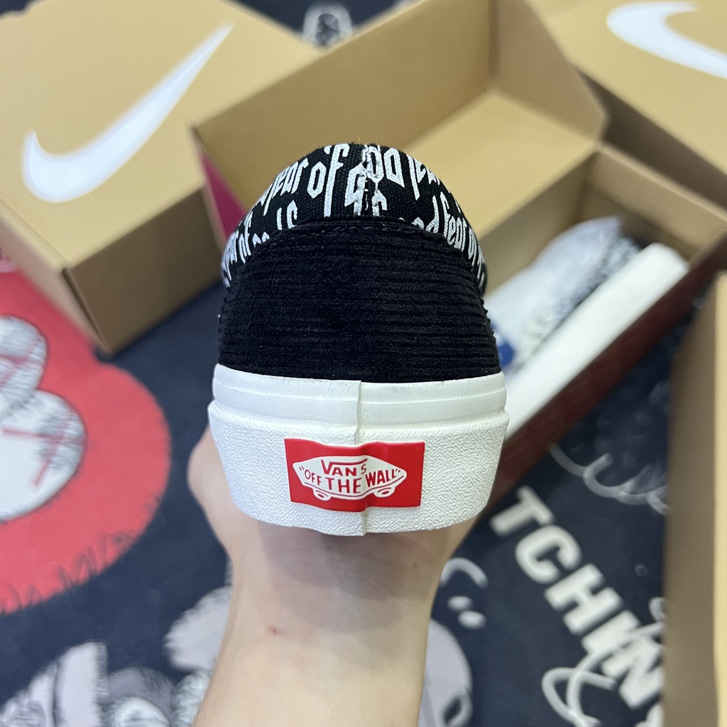 Giày Thể Thao Sneaker Vans Fog Đen