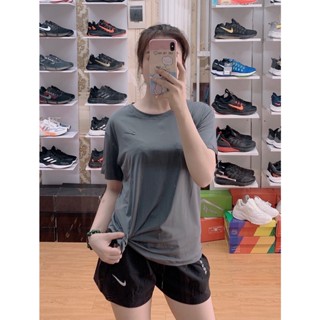 Áo bigsize nữ tập gym, yoga, thiết kế đơn giản cho chị em từ 58kg-90kg(AC46369)