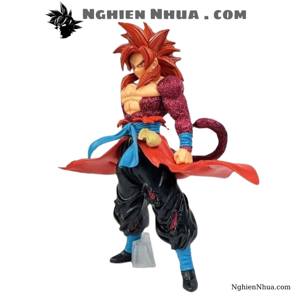 Mô Hình DragonBall SonGoku SS4 siêu chất cao 28cm - Figure DragonBall - Có Hộp màu