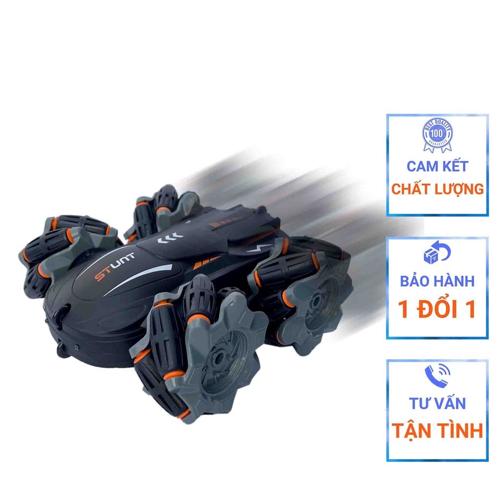Ô tô điều khiển từ xa, Ô tô điều khiển 360 độ, Pin khỏe, có nhạc, có đèn led , Nhựa ABS siêu bền