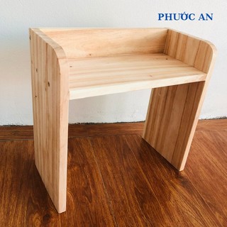 Kệ sách để bàn - kệ sách gỗ thông