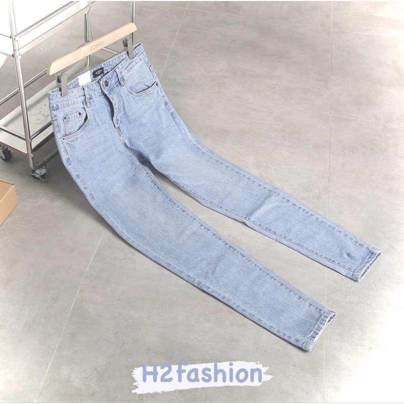 Quần Jean Nam Cao Cấp Màu Xanh Nhạt Hot Trend 2023