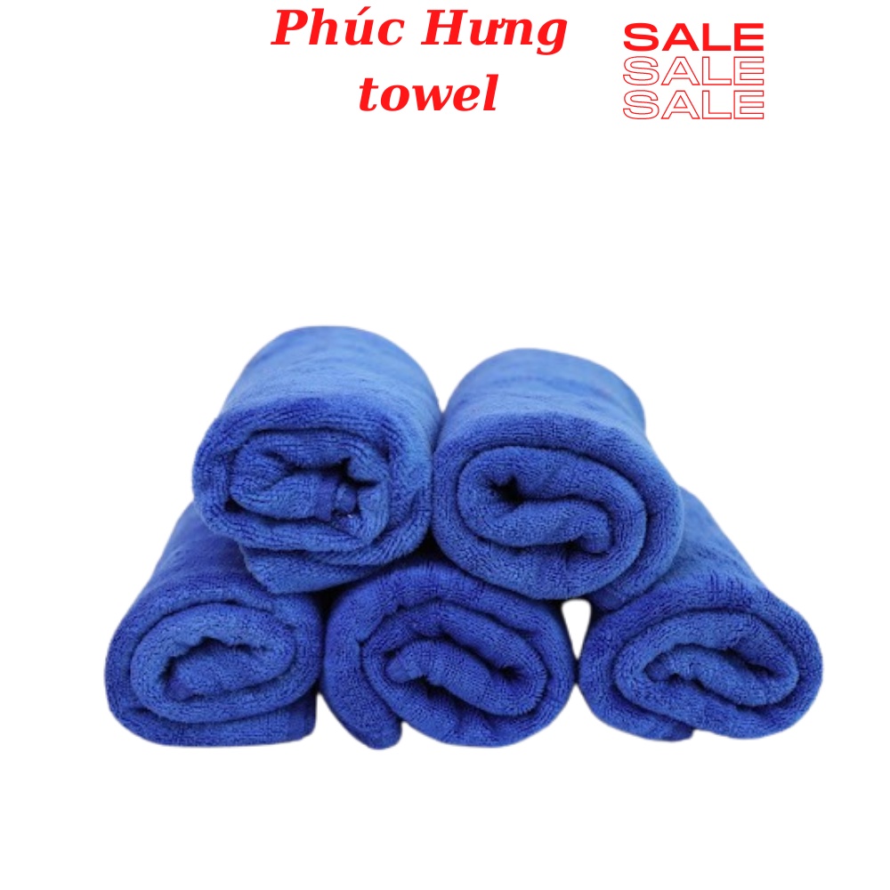 Khăn Gội Salon KT( 35x75 )  Dành Cho Spa, Salon Tóc Siêu Dày Mịn,Thấm Hút Tốt - Chất Microfiber | BigBuy360 - bigbuy360.vn