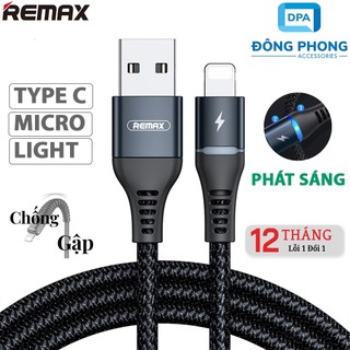 Cáp Sạc Nhanh Remax RC-152 Chính Hãng ( I.P – Micro USB – Type C )