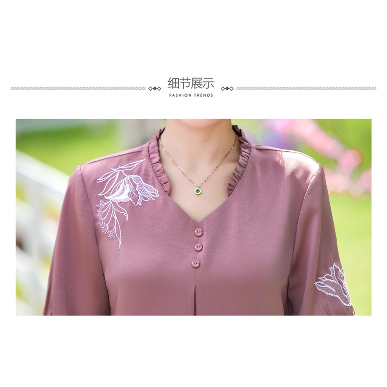 Áo Nữ Trung Niên Thời Trang Quảng Châu - Quà Cho Mẹ