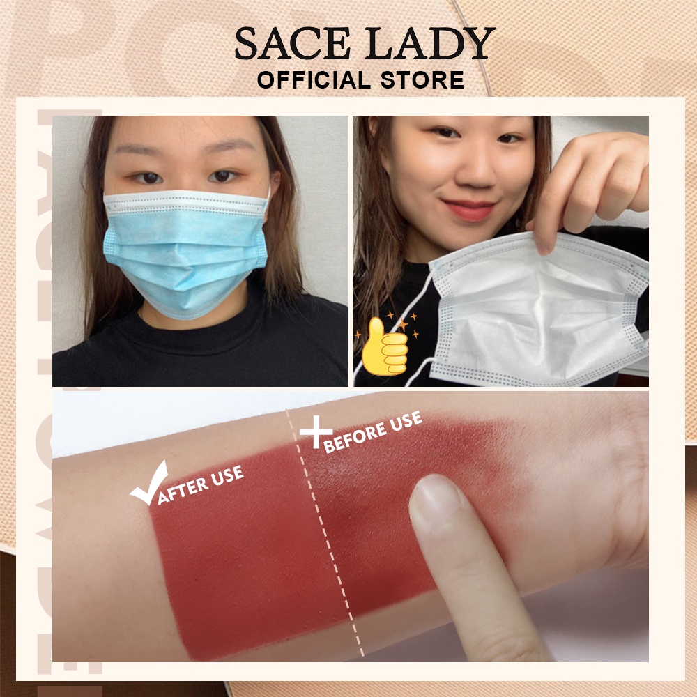 Set kem nền + phấn phủ SACE LADY giúp kiềm dầu và lâu trôi cao cấp chuyên dụng