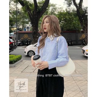 Áo sơ mi dài tay dáng lửng