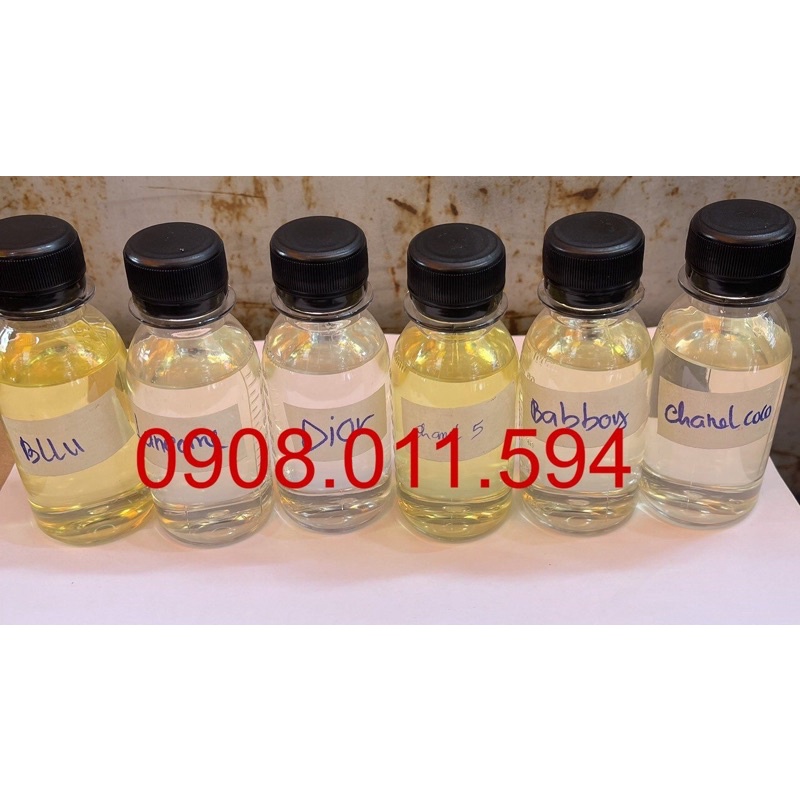 Tinh dầu nước Hoa đủ mùi 100 ml