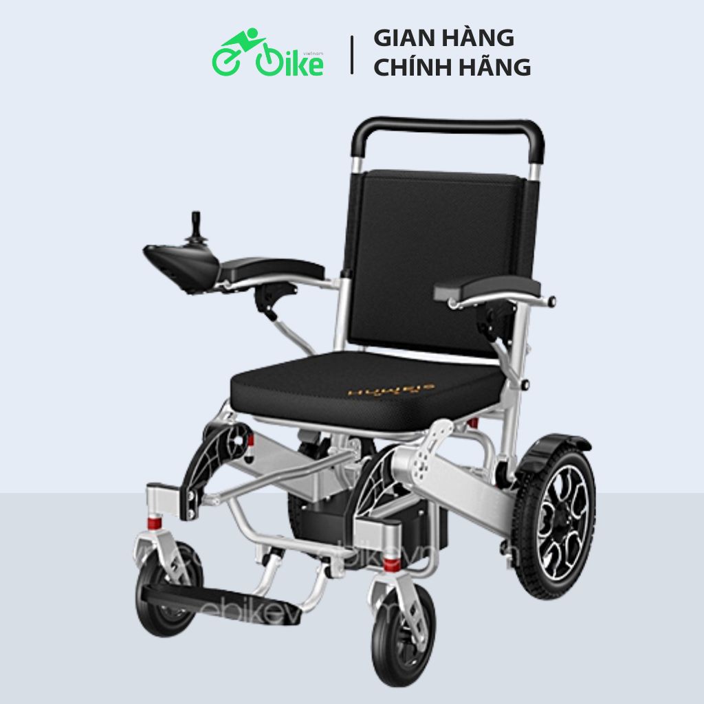 Xe lăn điện gấp gọn, điều chỉnh từ xa HWS488 Ebikevn HWS488170223