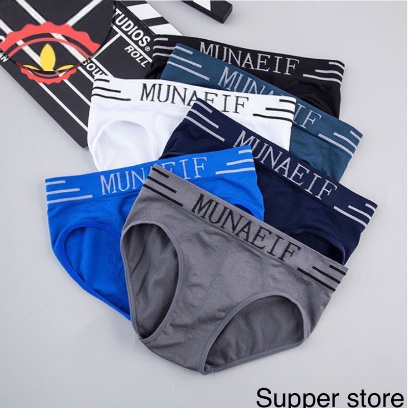 Sịp nam cao cấp supper store. Quần Sịp tam giác chát liệu cotton lạnh, thoáng khí mềm mại, thấm hút cực tốt…