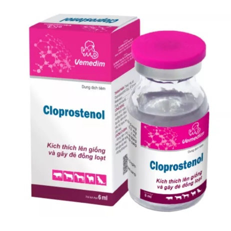 Cloprostenol - lên giống, sinh sản cho chó, mèo và gia súc