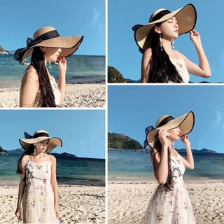 Nón Cói, Mũ Cói Đi Biển Mẫu Mới Thời Trang Phong Cách Trẻ Trung Dành Cho Nữ