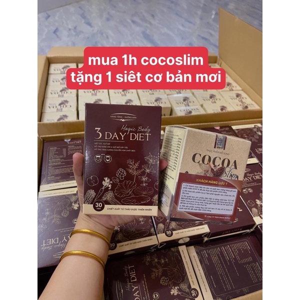 Cocoaslim mẫu mới nhất 2023