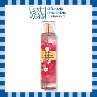 Xịt thơm toàn thân Bath & Body Works - ButterCups & Berry Bellini
