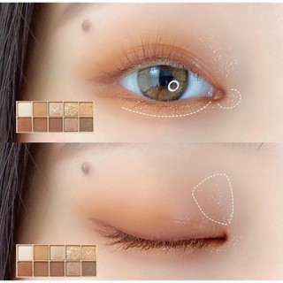 Bảng phấn mắt Clio 02 - Brown Choux