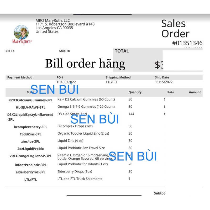 Kẽm hữu cơ Mary Ruth’s cho bé Mary Ruth’s Organic Ionic ZinC Liquid Drop 60ml