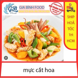 (ship1h)mực cắt hoa 500gr/túi_HCM