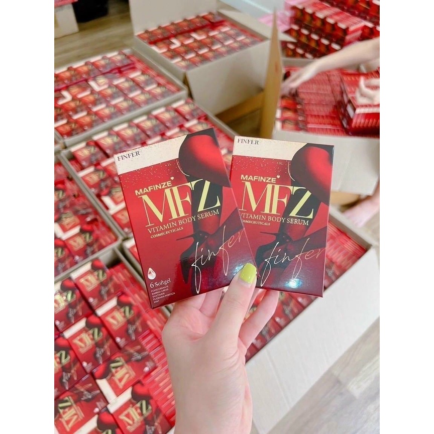 VĐ Vitamin body finfer mafinze serum của thái vị bạc hà