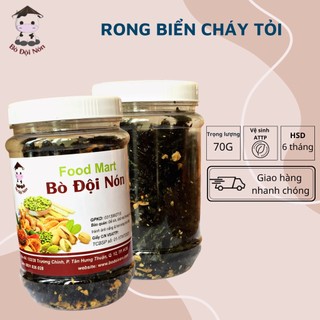 Hũ 70gram rong biển cháy tỏi_bò đội nón shop