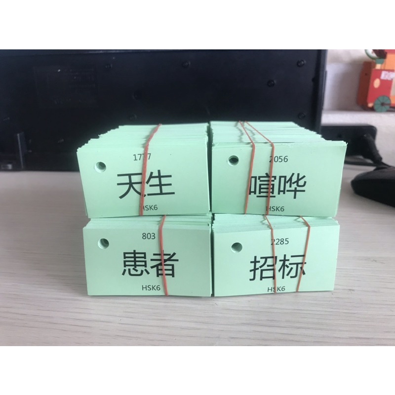 THẺ FLASHCARD TIẾNG TRUNG HSK6 hơn 2000 từ vựng