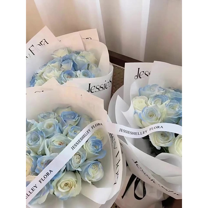 Giấy gói hoa, gói quà, gói kẹo❤️ kraft trắng thông điệp ngọt ngào❤️